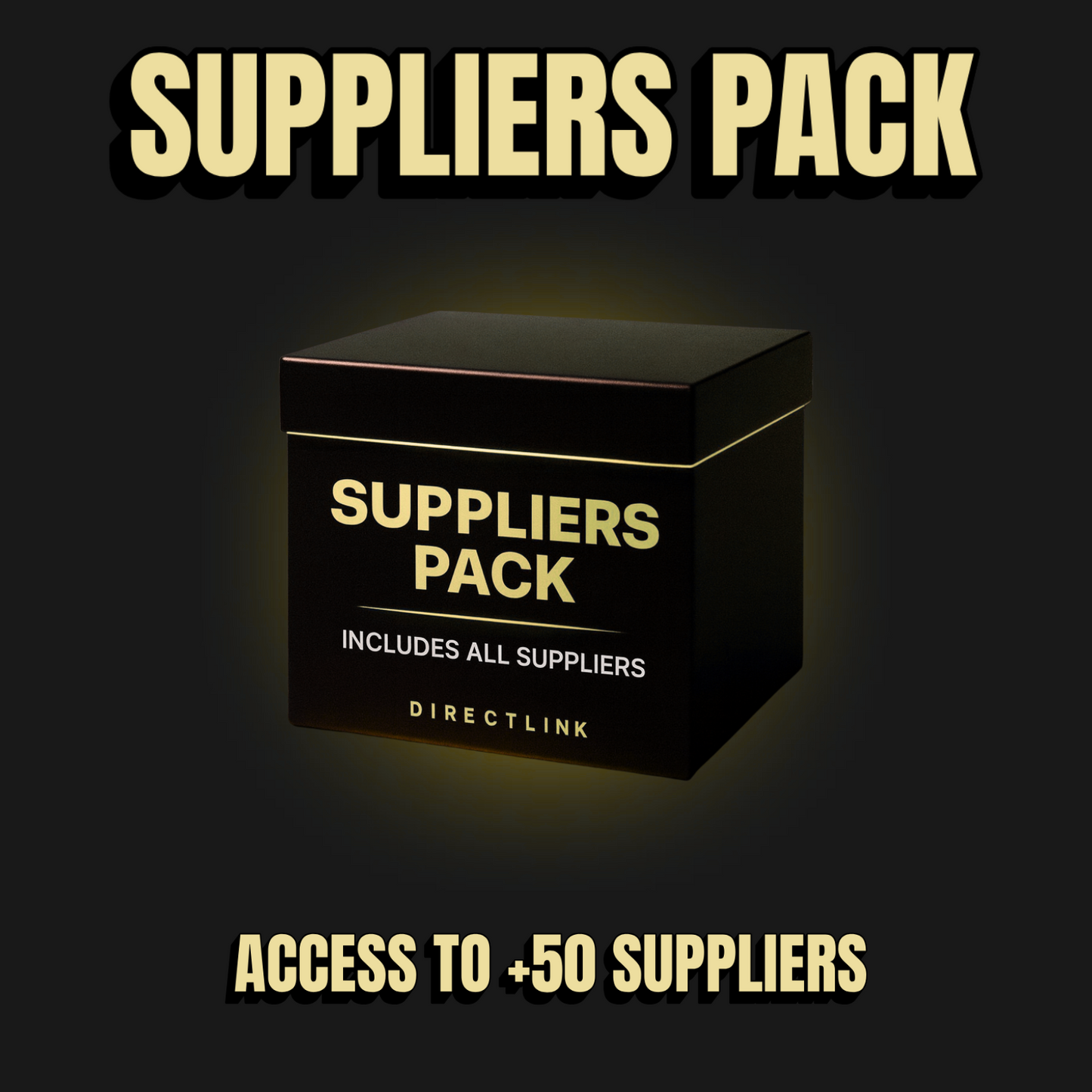 Suppliers Pack - ¡Offer!